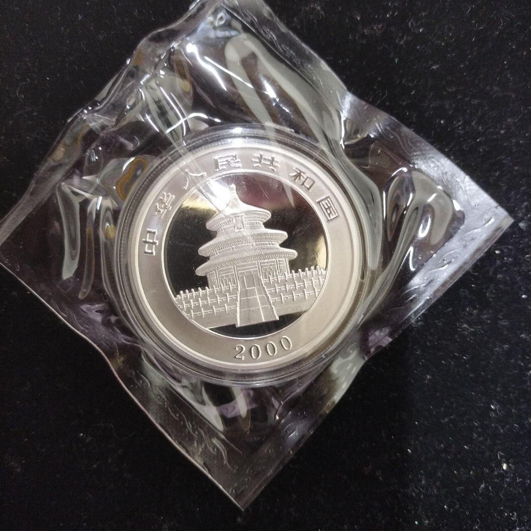 中国 パンダ 1oz 銀貨 2000年 シルバー