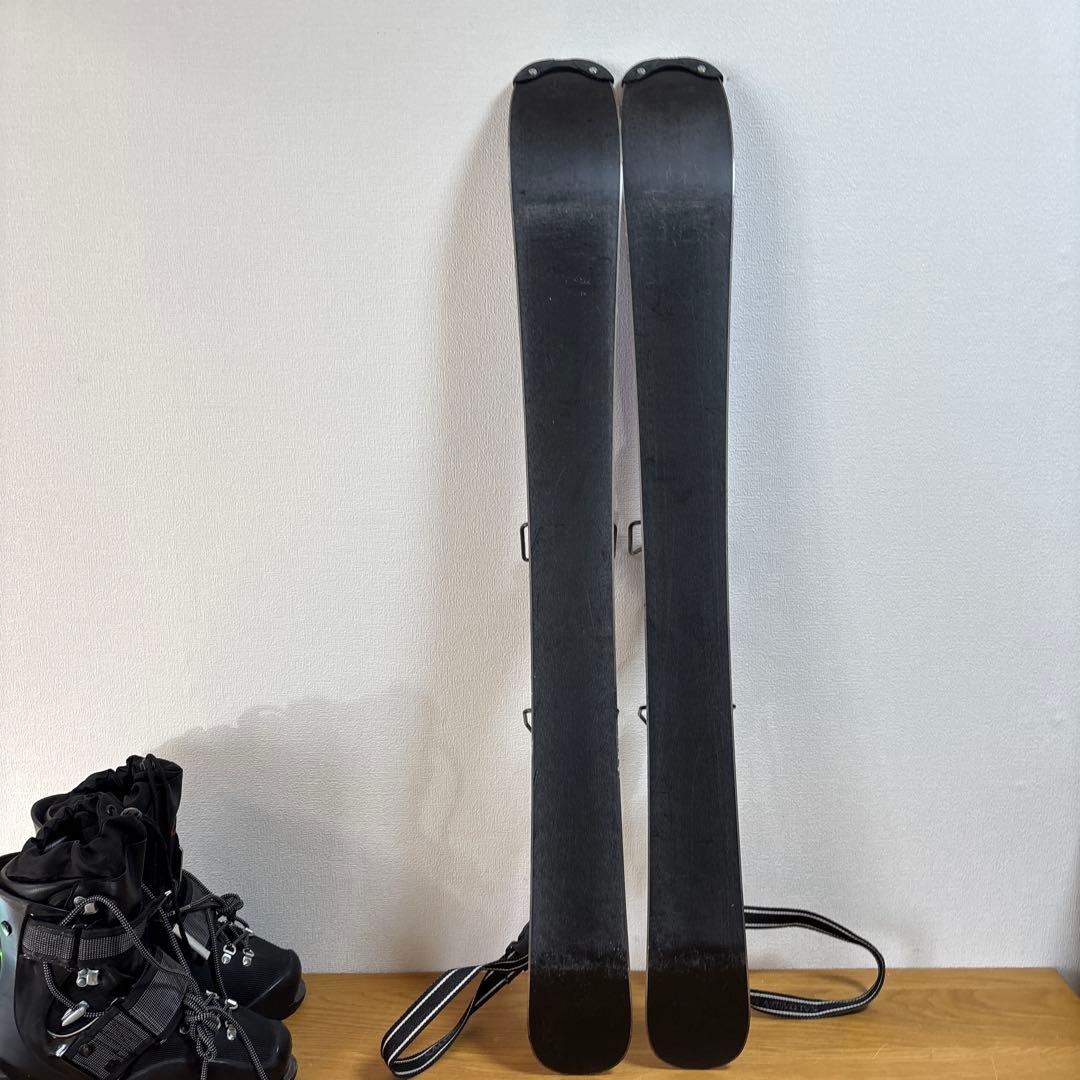 メンズショートスキー　ファンスキーセット　SALOMON 24.5cmブーツ付