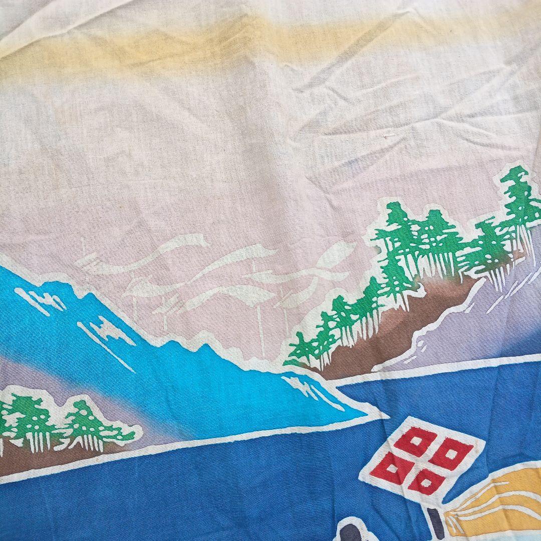 古布、のぼり旗　アンティーク　男の子節句、3人武将