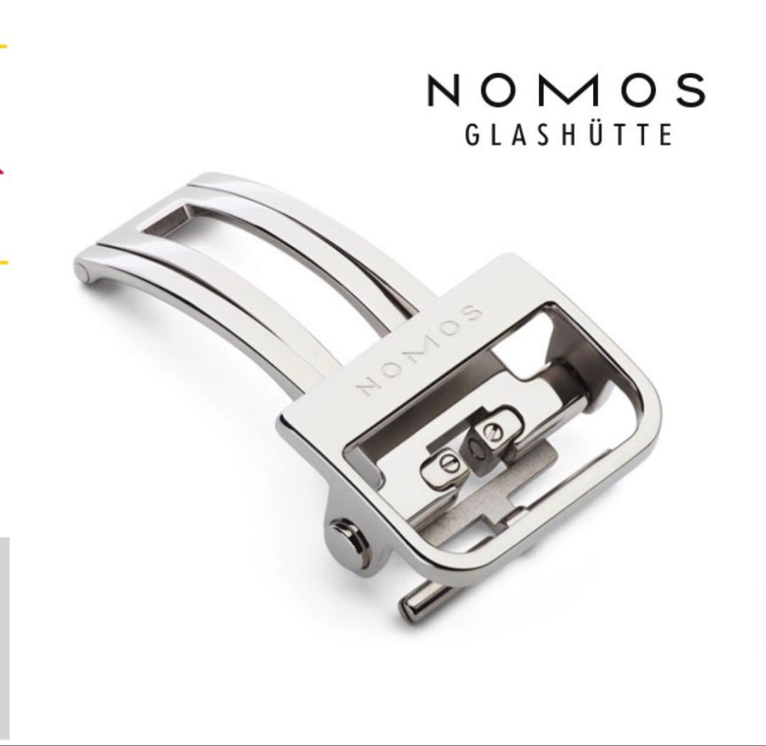 NOMOS ステンレススチールバックル　dバックル 16mm