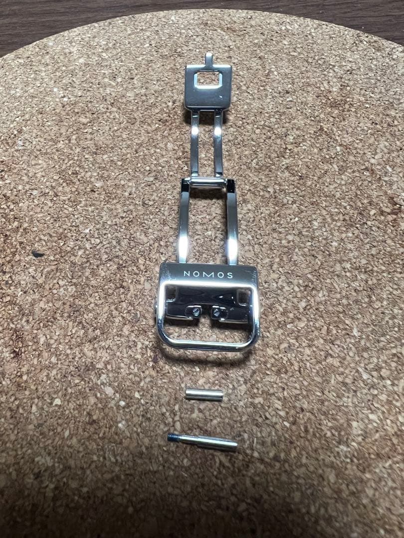 NOMOS ステンレススチールバックル　dバックル 16mm