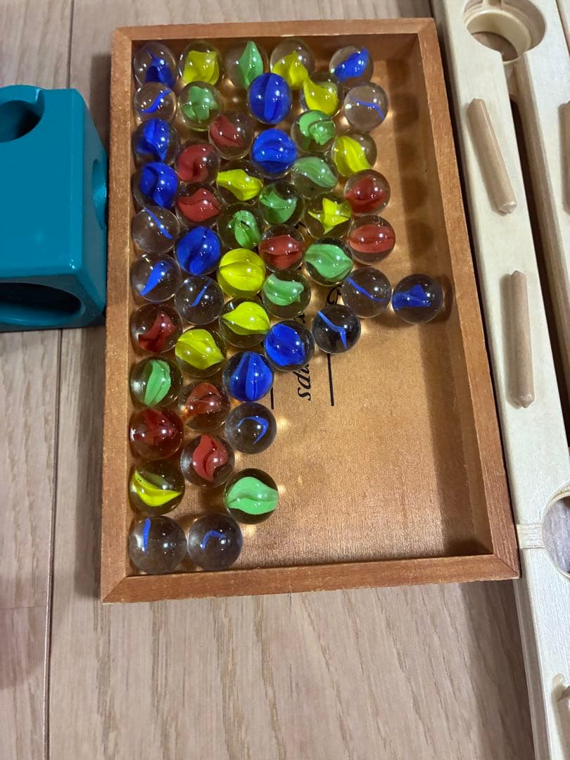 お値下♡ボーネルンド　クアドリラ　ツイスト&レールセット♡【鉄琴ブロックセット】