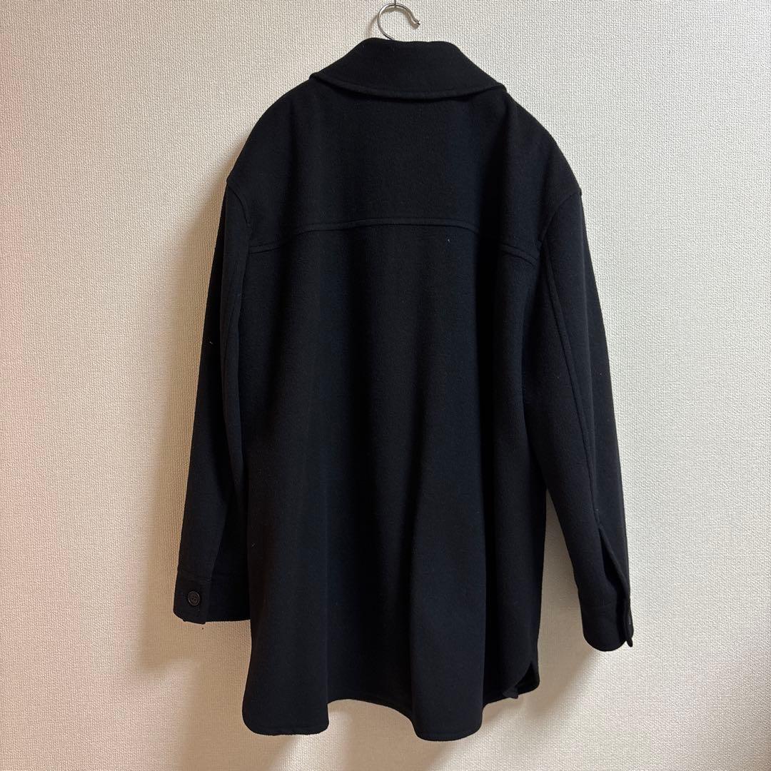 セオリーリュクス　ジャケット　シンプル　無地　上着　ブラック　黒　38号　コート