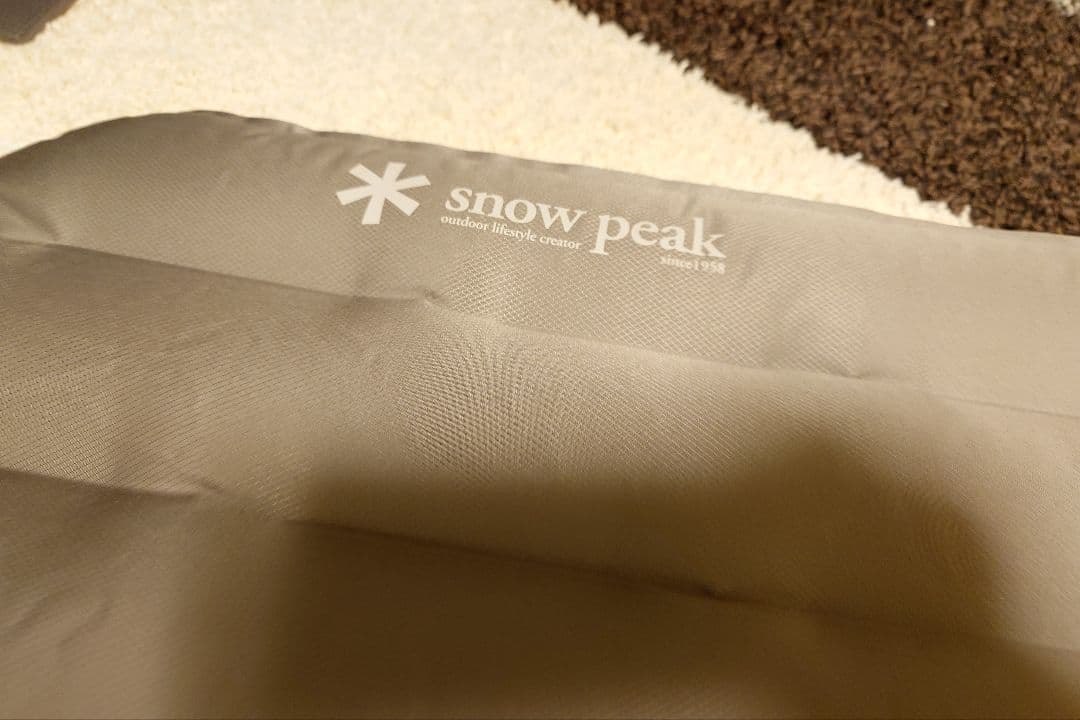 田中【1回使用】コンパクトワイドマット【スノーピーク】+【新品】