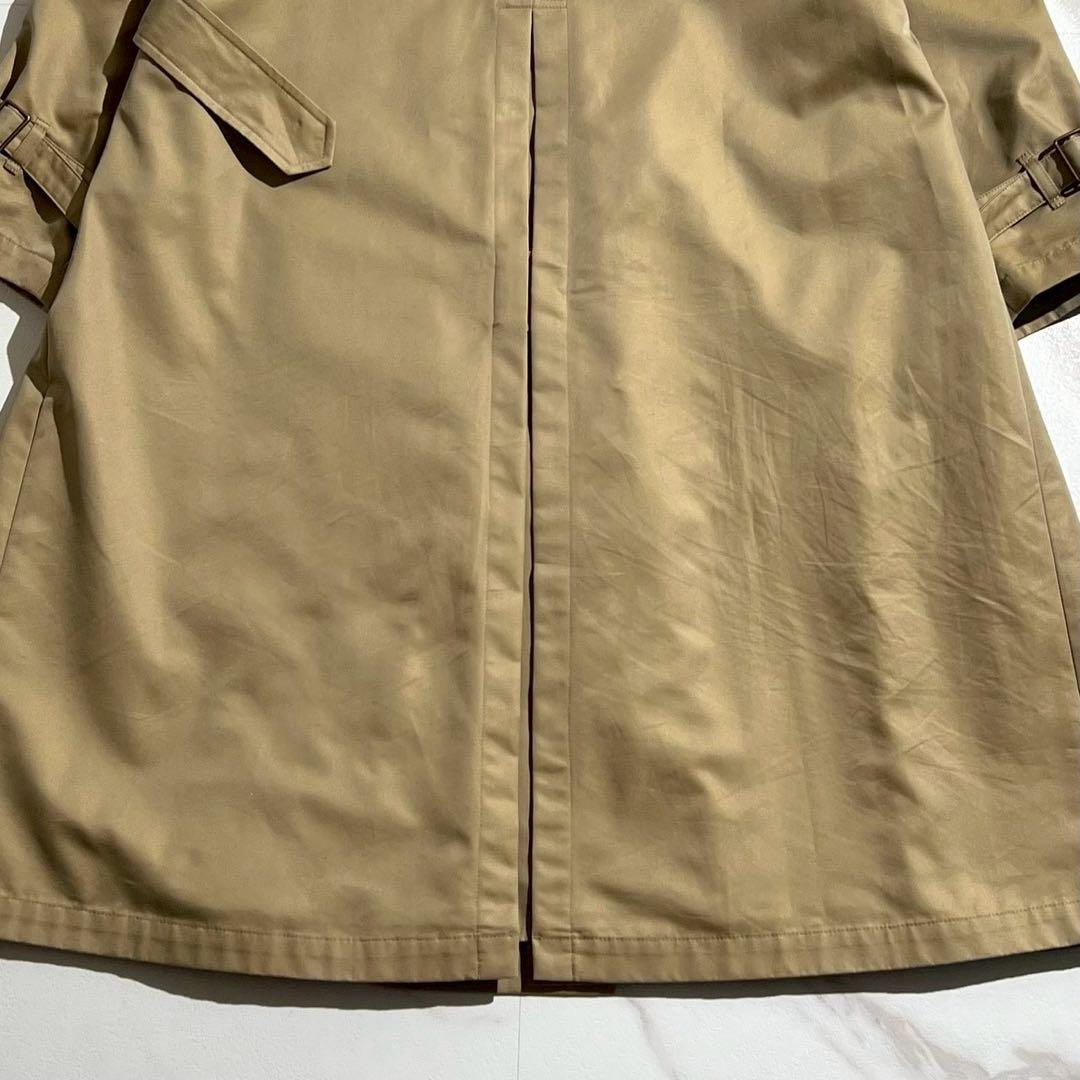 美品✨23AW ジムフレックス ベルテッド バルマカーンコート チェック L