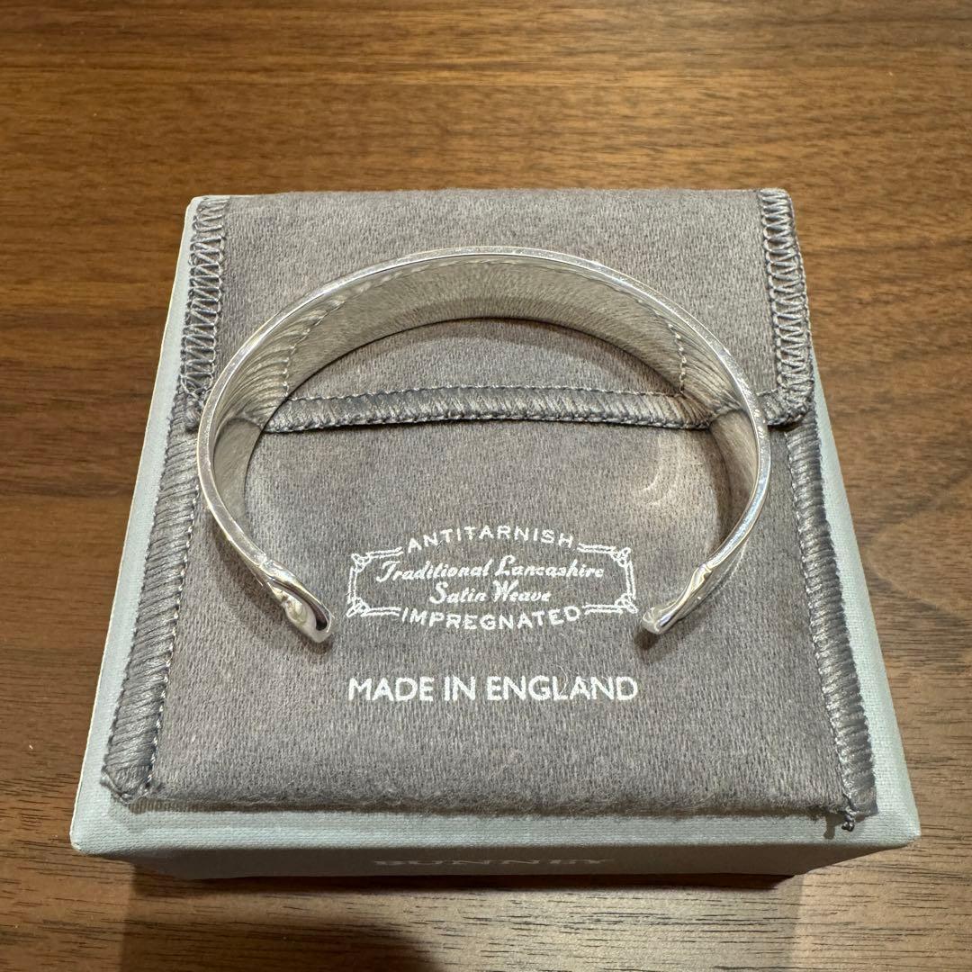 【美品】BUNNEY ID Bar Cuff L バニー バングル ブレスレット