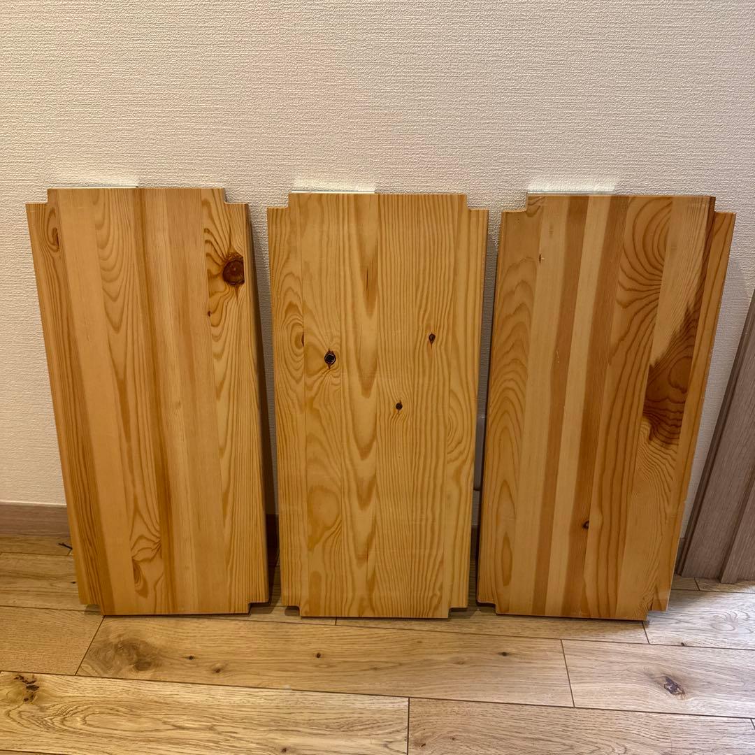 パイン材ユニットシェルフ奥行２５ｃｍタイプ・５８ｃｍ幅・小