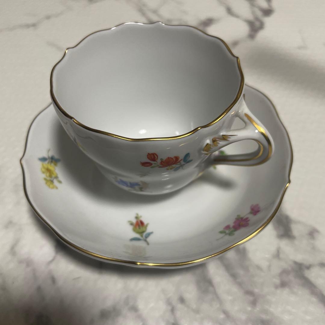 マイセン　ティカップ　セット