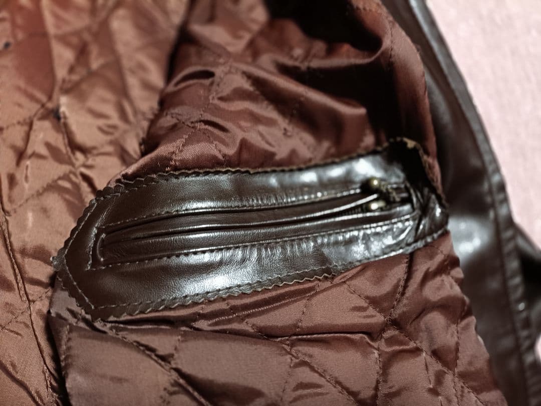 肉厚　馬革　ハーレーダビッドソン　L　シングルライダースジャケット