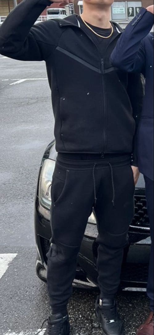 Nike テックフリース上下セットS 赤タグ