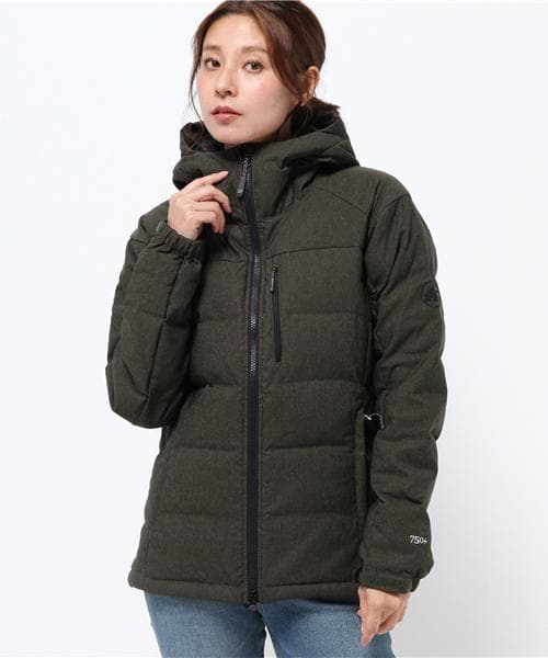 マムート　セラック ダウン フーディ ヘリンボーン