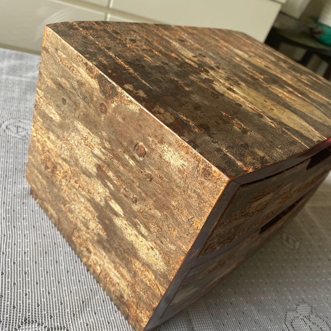 まん丸 樺細工　秋田角館伝統工芸品　総皮造