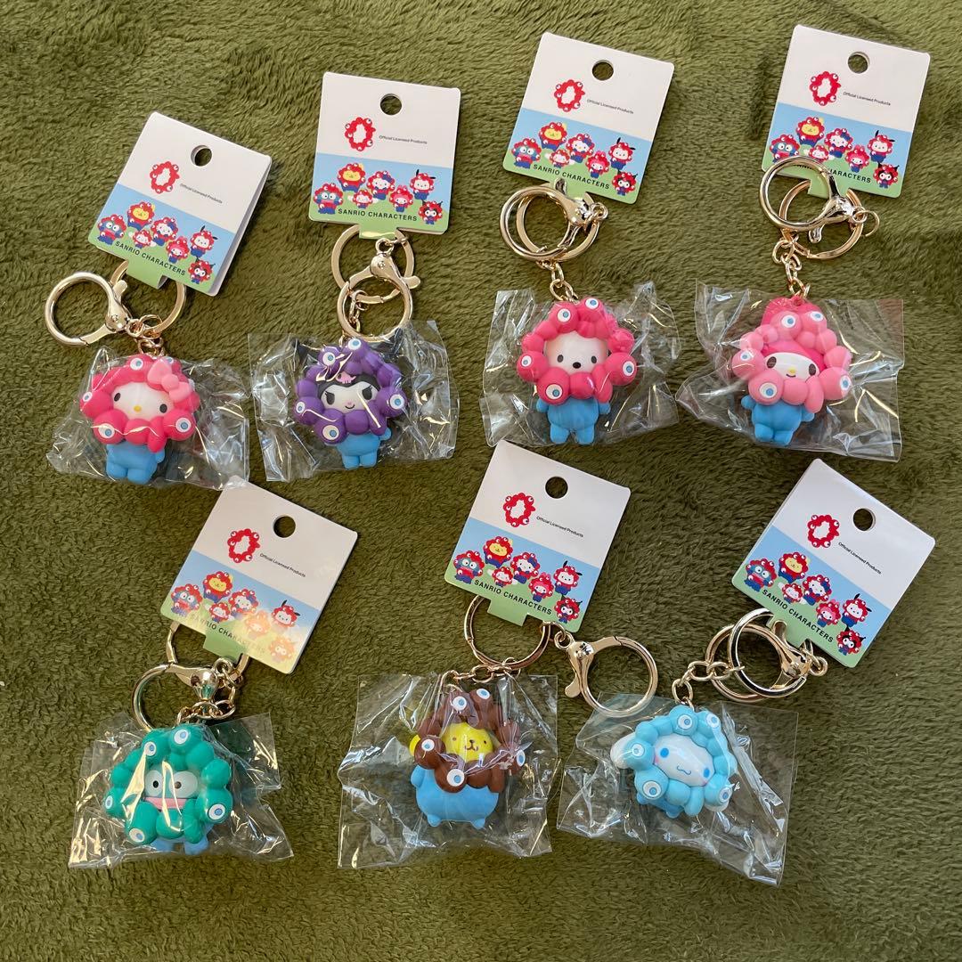 サンリオ ミャクミャク立体マスコット パステル7点コンプリートセット 最終値下げ