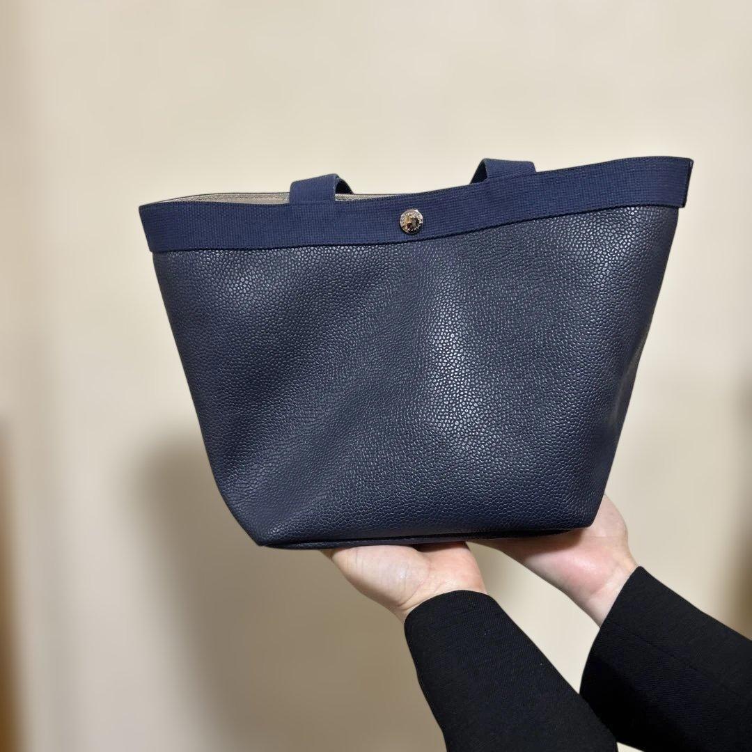 エルベシャプリエ　707GP 舟型　ネイビー