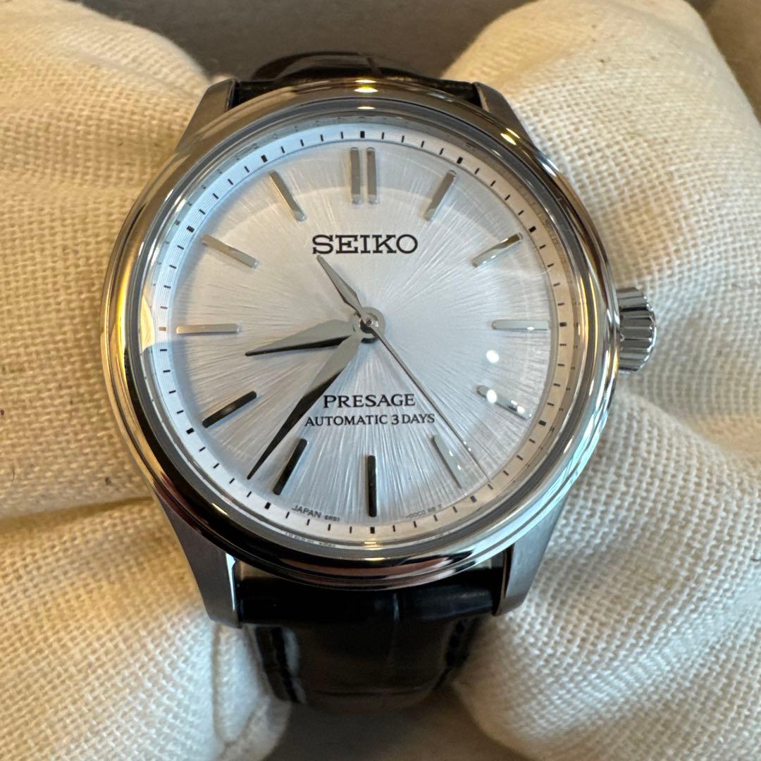 SARX129 付属品完備 革ベルト付き