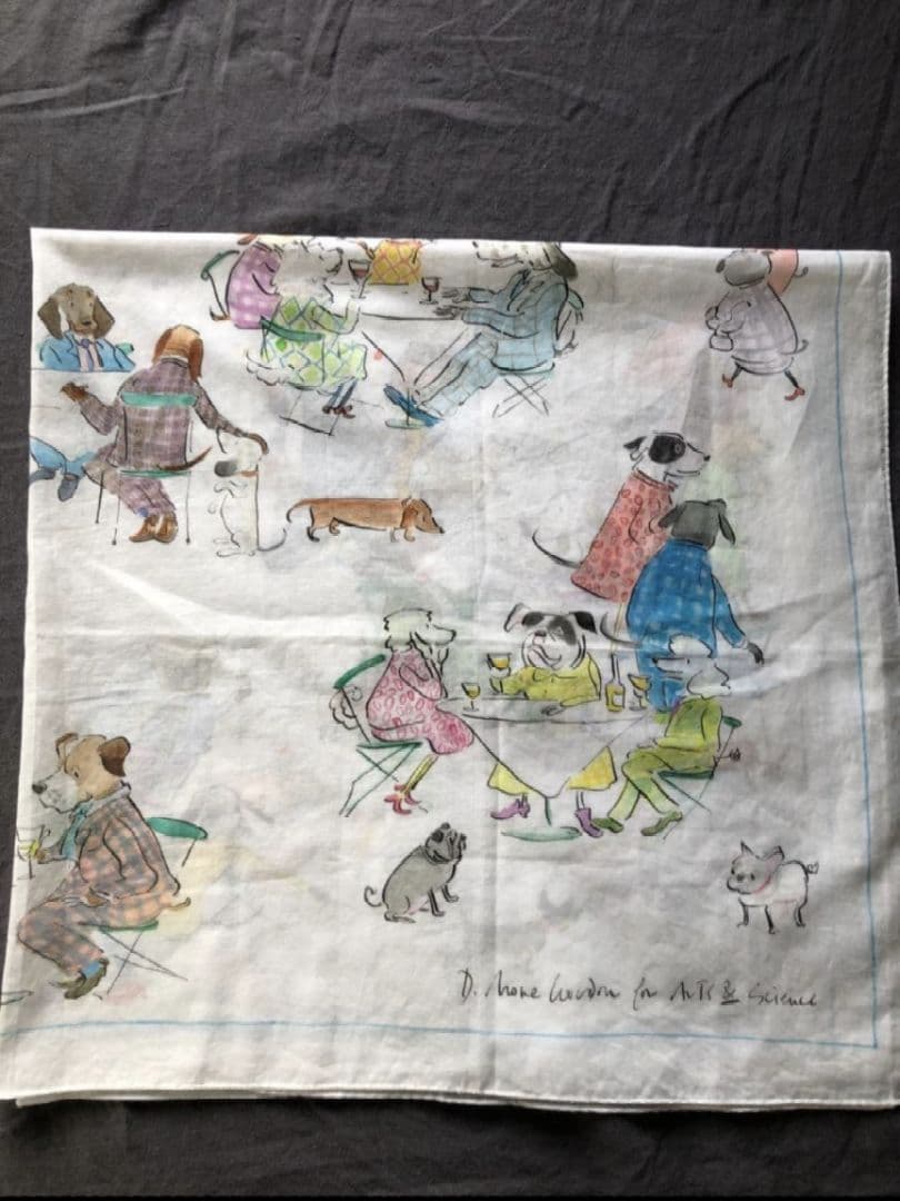 ARTS&SCIENCE ドミニカモアゴードンコラボスカーフ