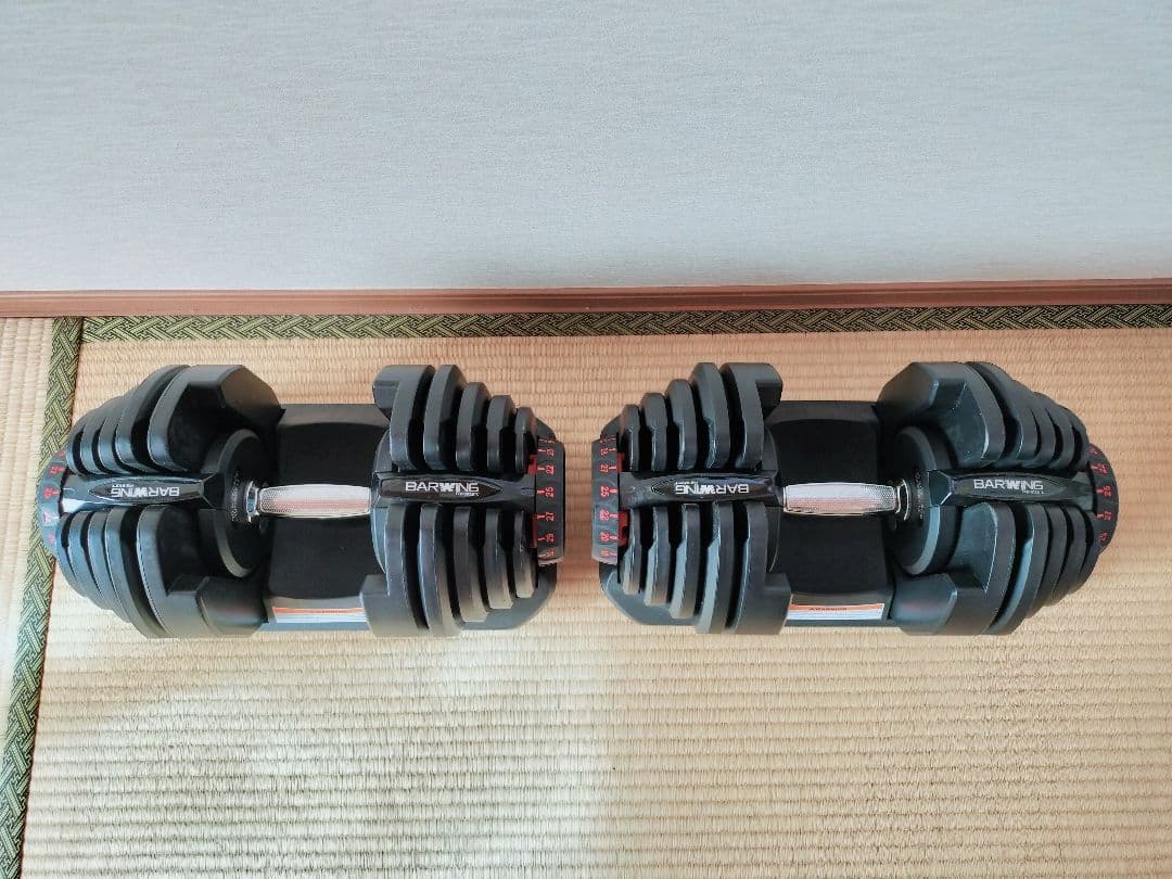 BARWING 可変式ダンベル 40kg x 2個セット★1/2
