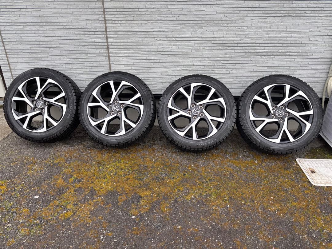 トヨタ 純正アルミ　タイヤDUNLOPウィンターMAXX スタッドレス18インチ