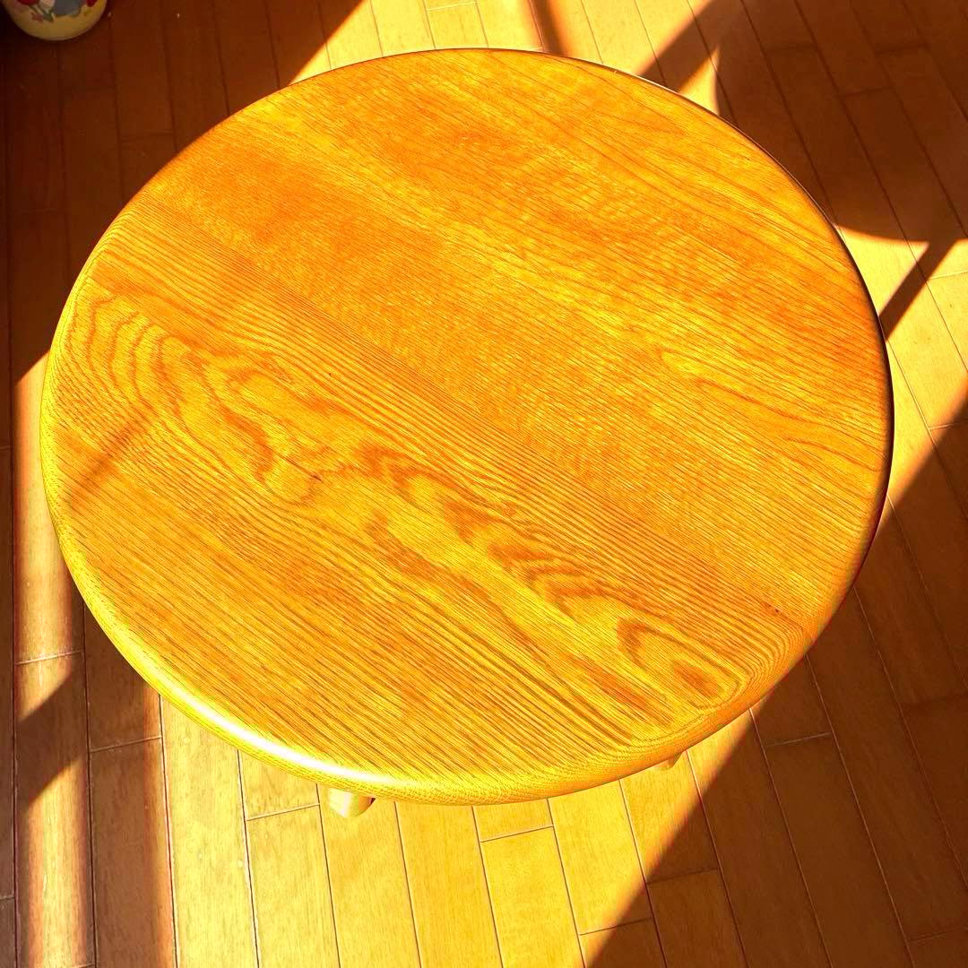 【極美品】浜本工芸 / HAMAMOTO サイドテーブル 曲げ木曲がり木コーヒー