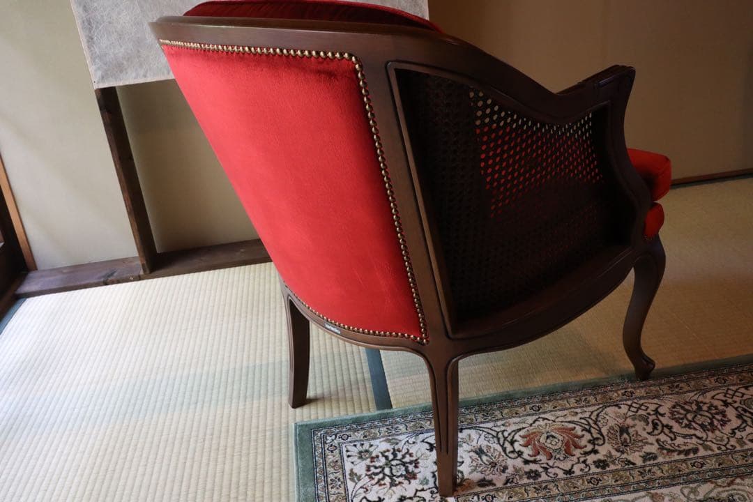 アンティーク調チェア　カリモク