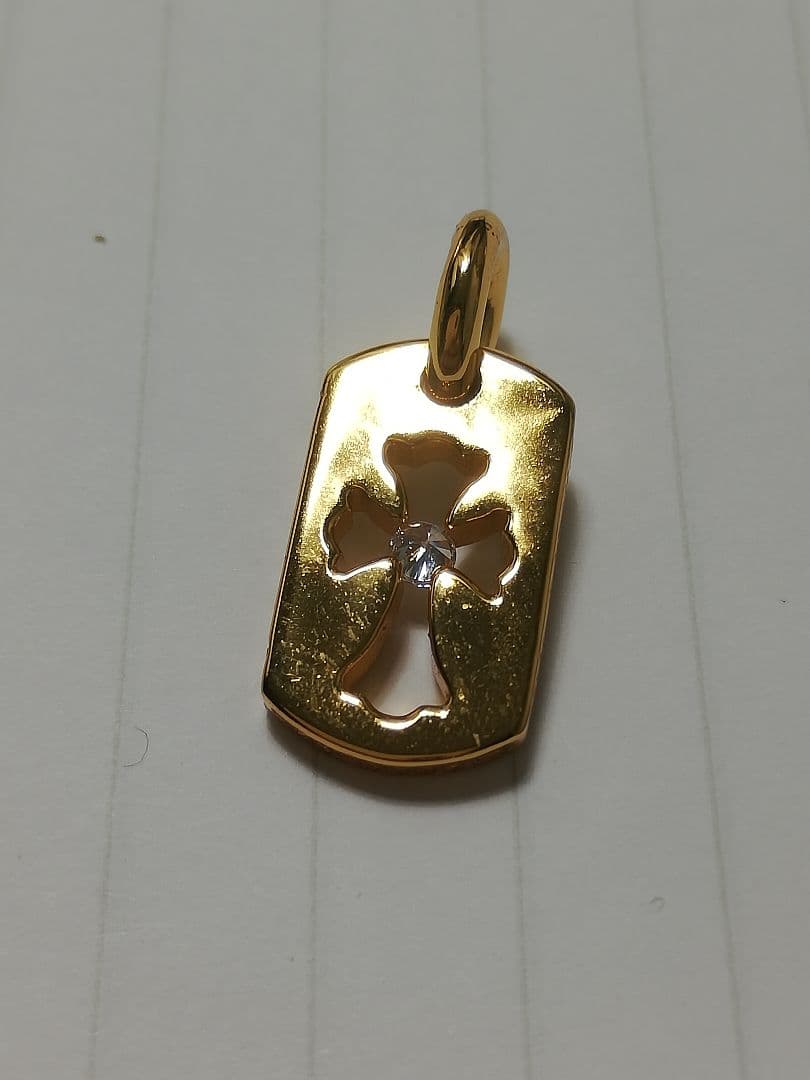 8シルバー９２５ドッグタグ22k 加工