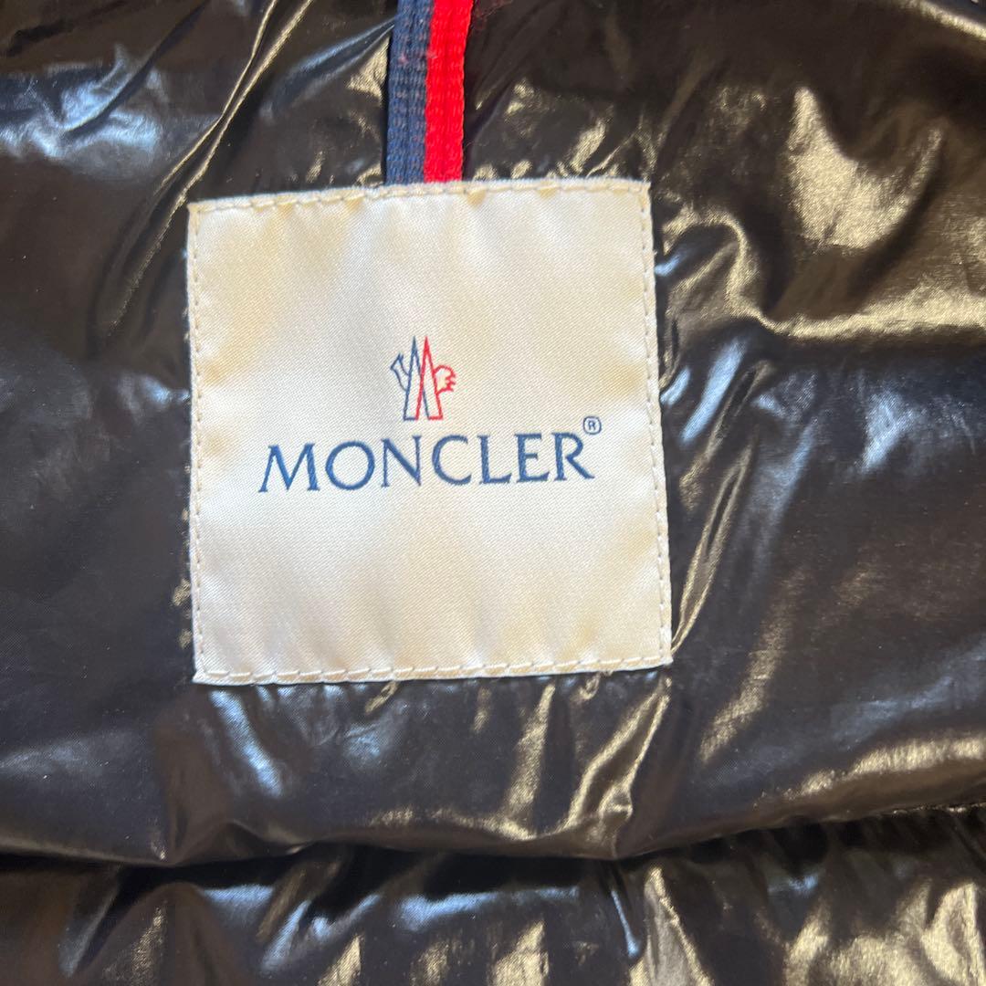 モンクレール　ファー付きダウンジャケット　S