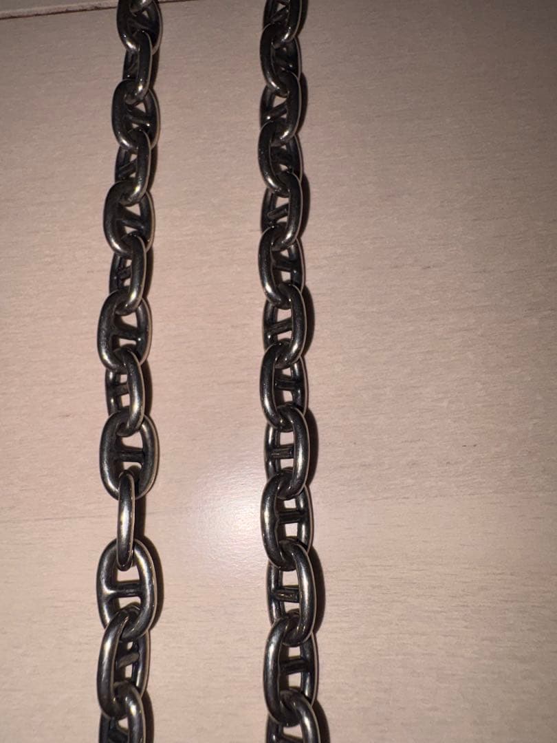 AVALANCHE シルバー925 中空アンカーネックレス