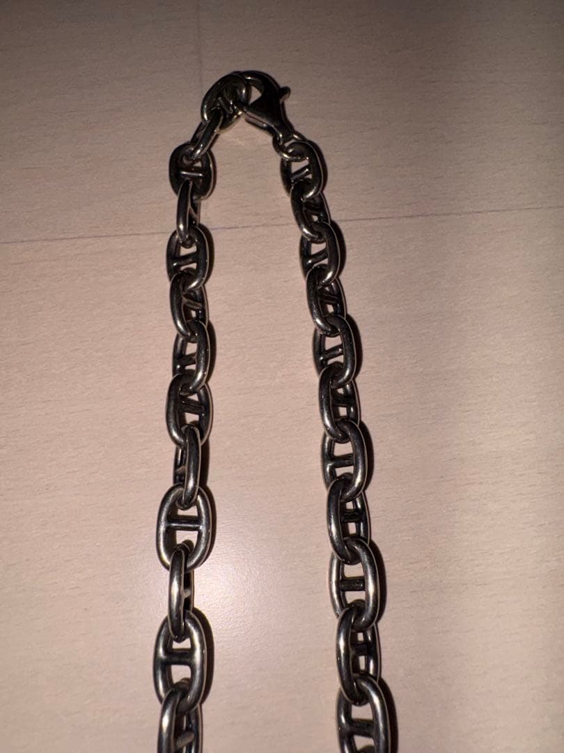 AVALANCHE シルバー925 中空アンカーネックレス