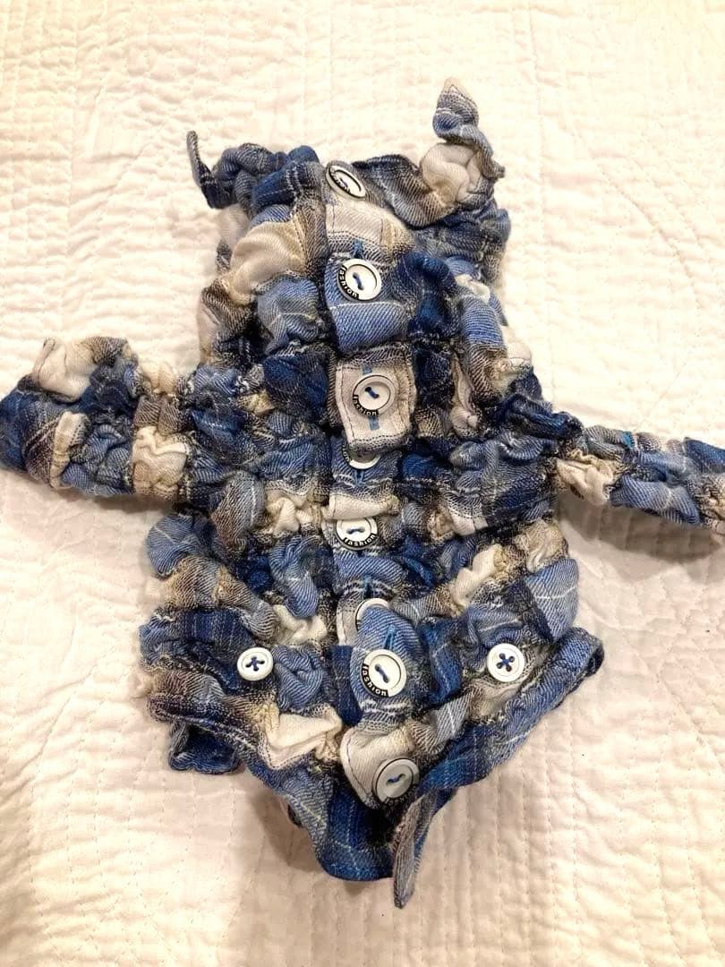 レア　アトリエジジ　シャーリング加工 長袖シャツ