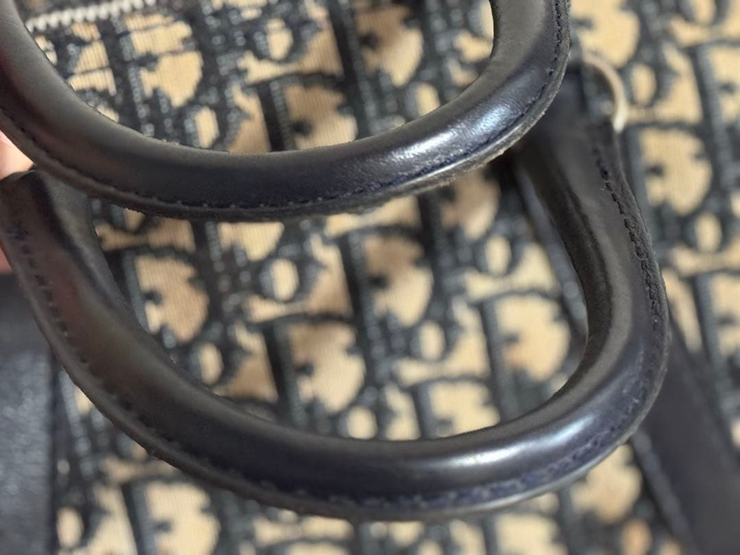 Christian Dior ヴィンテージボストンバック Dロゴ モノグラム