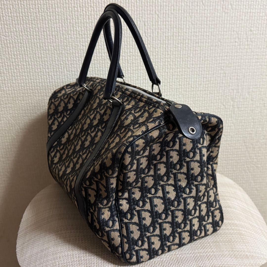 Christian Dior ヴィンテージボストンバック Dロゴ モノグラム
