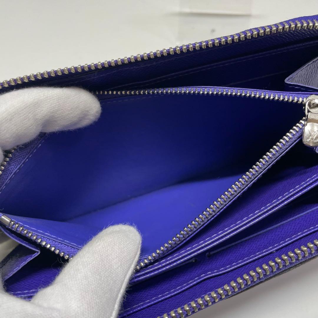 l*5様 Louis Vuitton エピレザー 長財布 紫