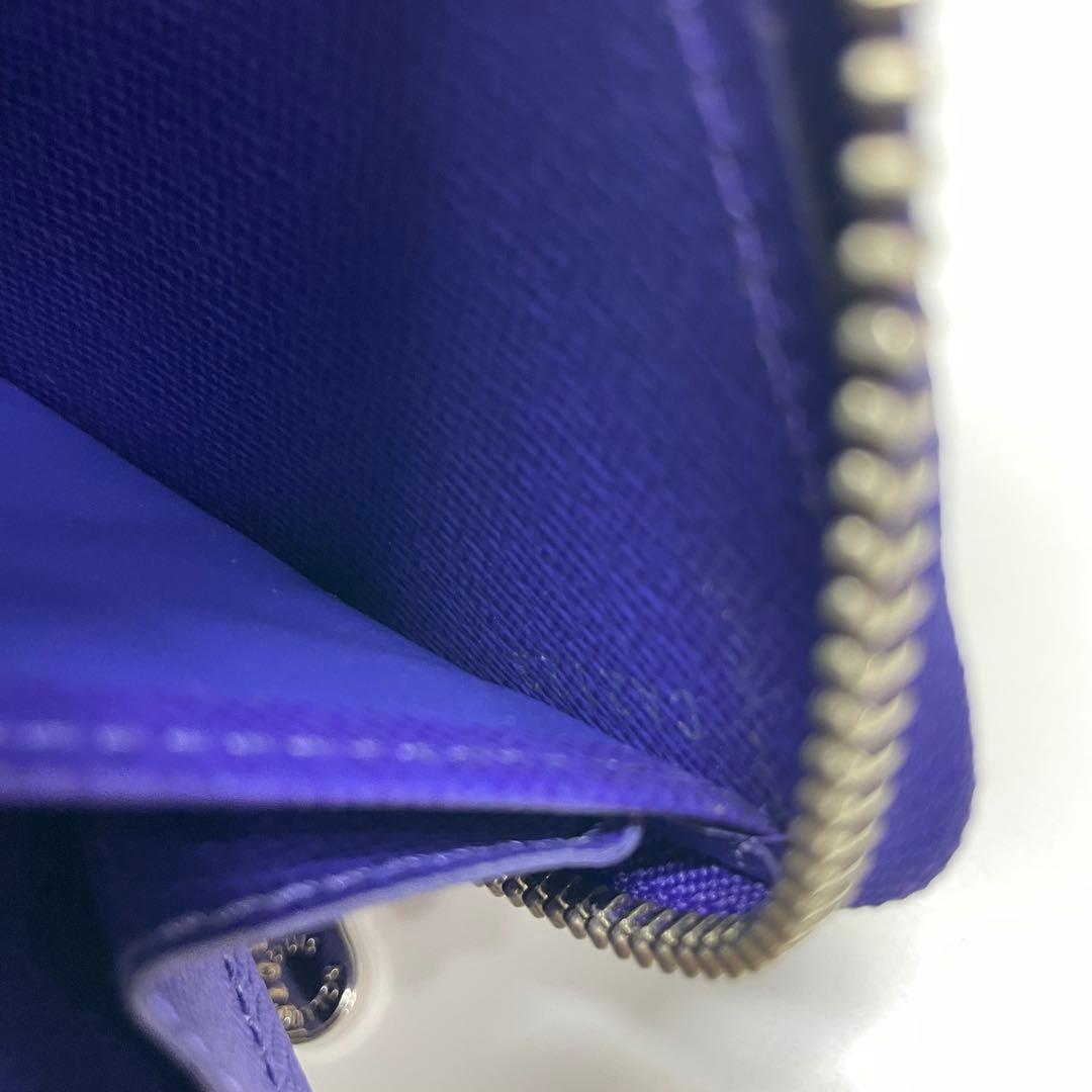 l*5様 Louis Vuitton エピレザー 長財布 紫