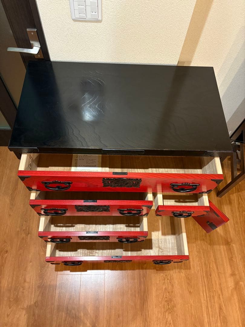 岩谷堂 車箪笥 鍵付き