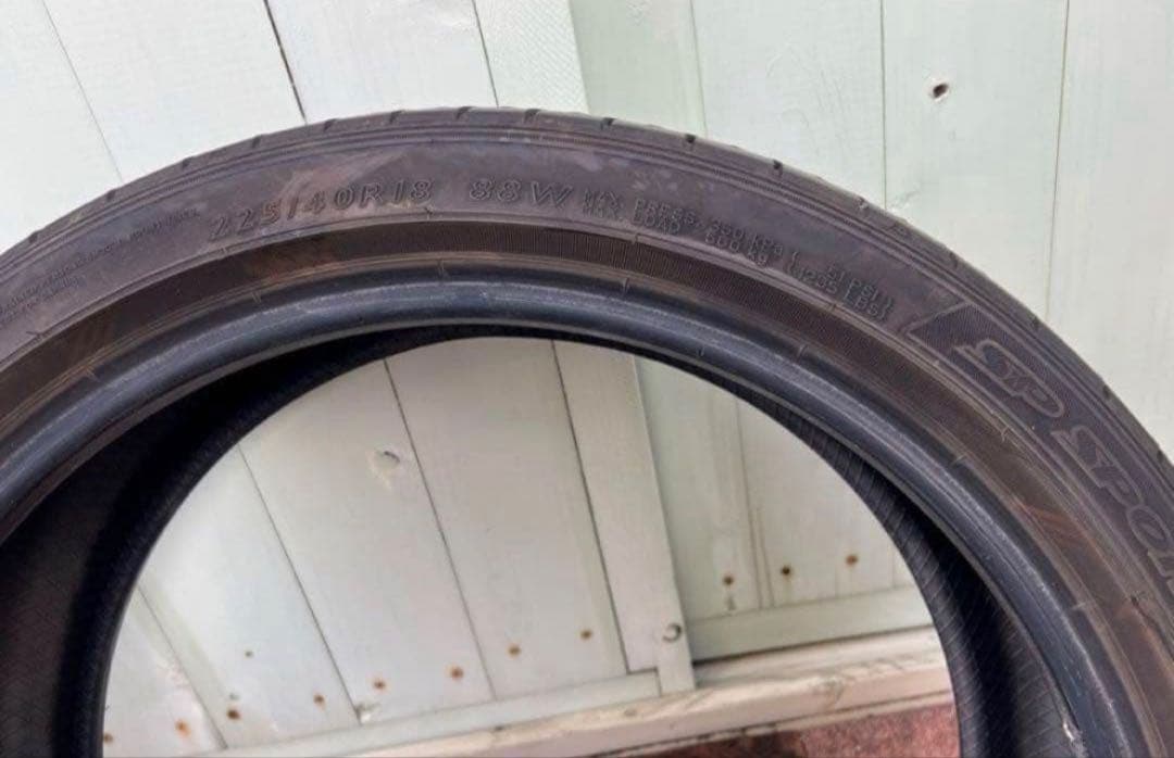 225/40R18 ダンロップ SP SPORT MAXX 050 中古タイヤ