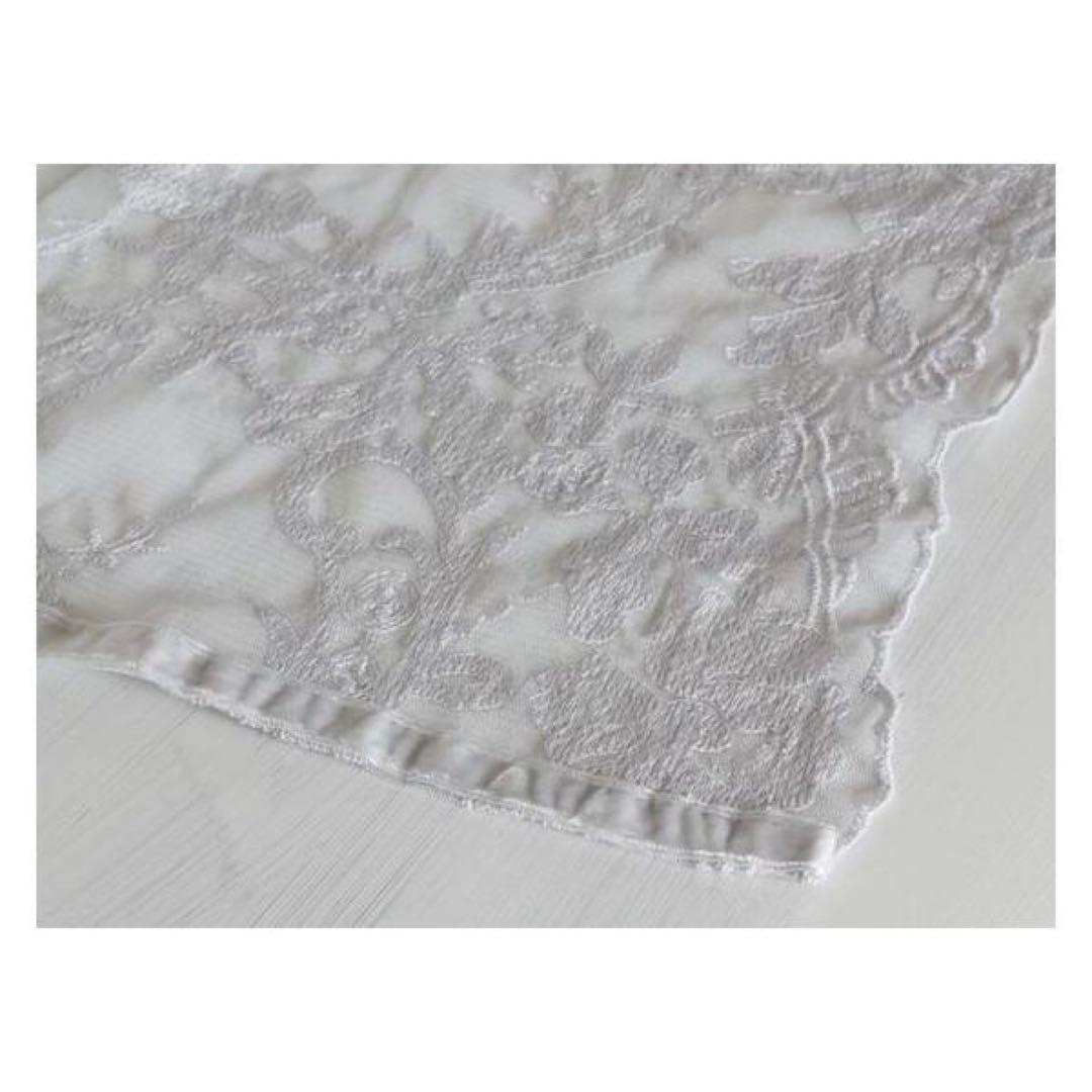 LENE BjERRE レースカーテン アンティーク シャビーシック ブルー