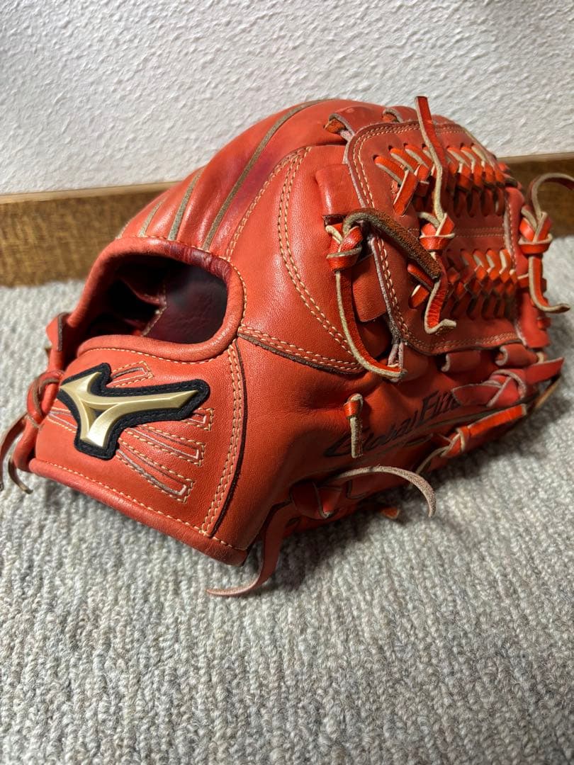 即戦力軟式野球グローブ【薬指リング付】ミズノGlobal Elite 展示会限定