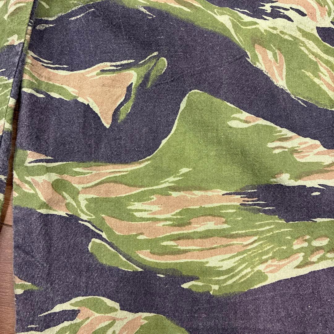 k*7様 80s ベトナム タイガーストライプパンツ Lサイズ タイガーカモ ビ