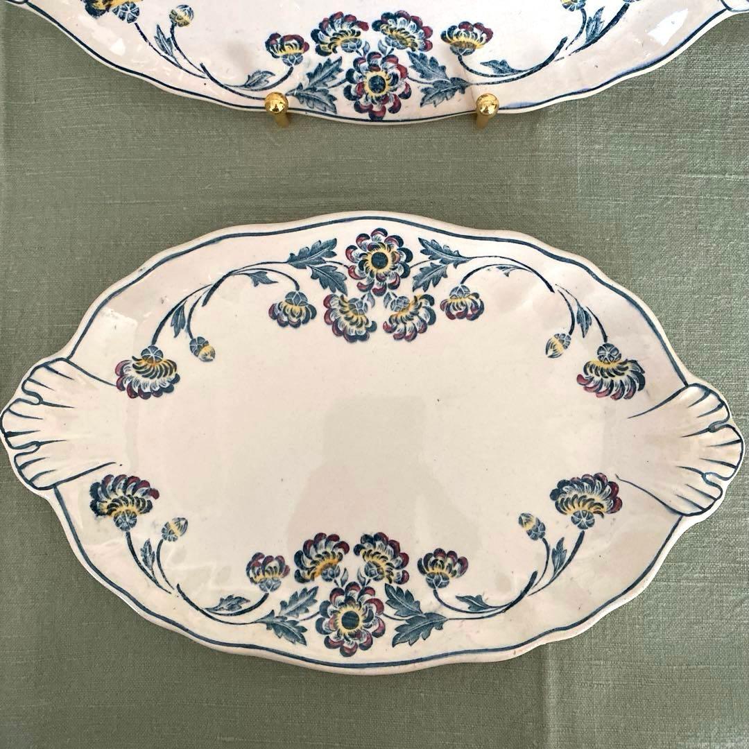 ロンシャン　Longchamp　ravier 　ラヴィエフランスアンティーク　花