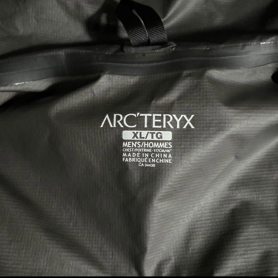 アークテリクス　ゼータFL メンズ XL 黒　ゴアテックス　ナイロン　シェル