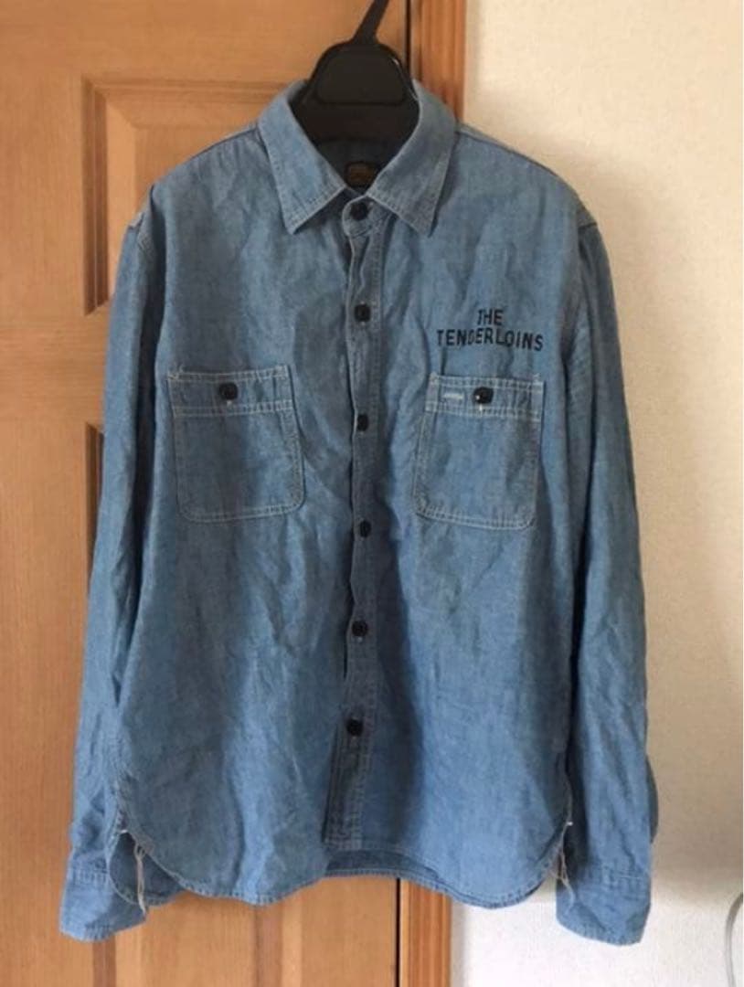 テンダーロイン シャンブレーシャツ　辺見馨TENDERLOIN CHAMBRAY