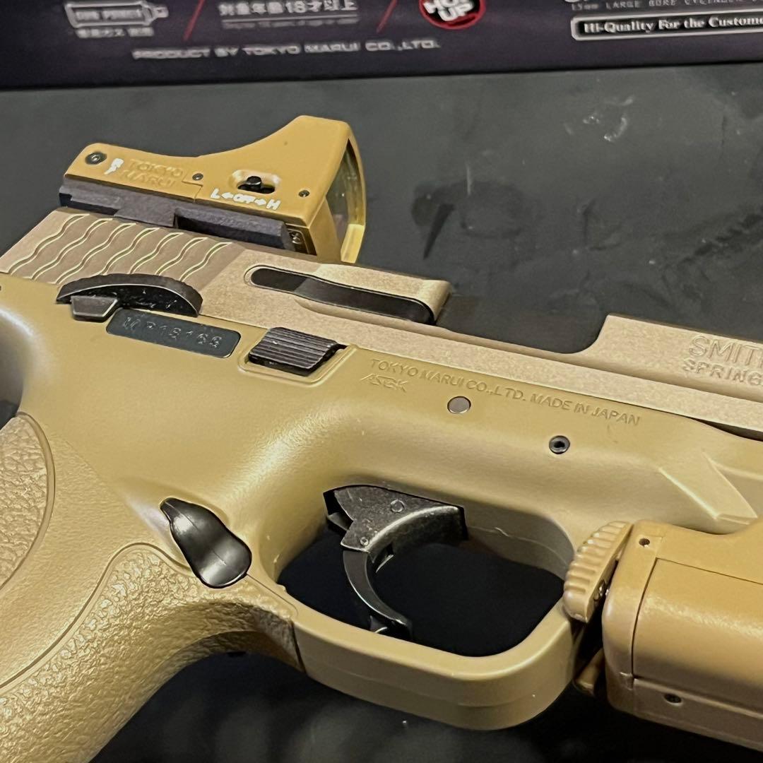 東京マルイ M&P9 Vカスタム ガスブローバック　美品