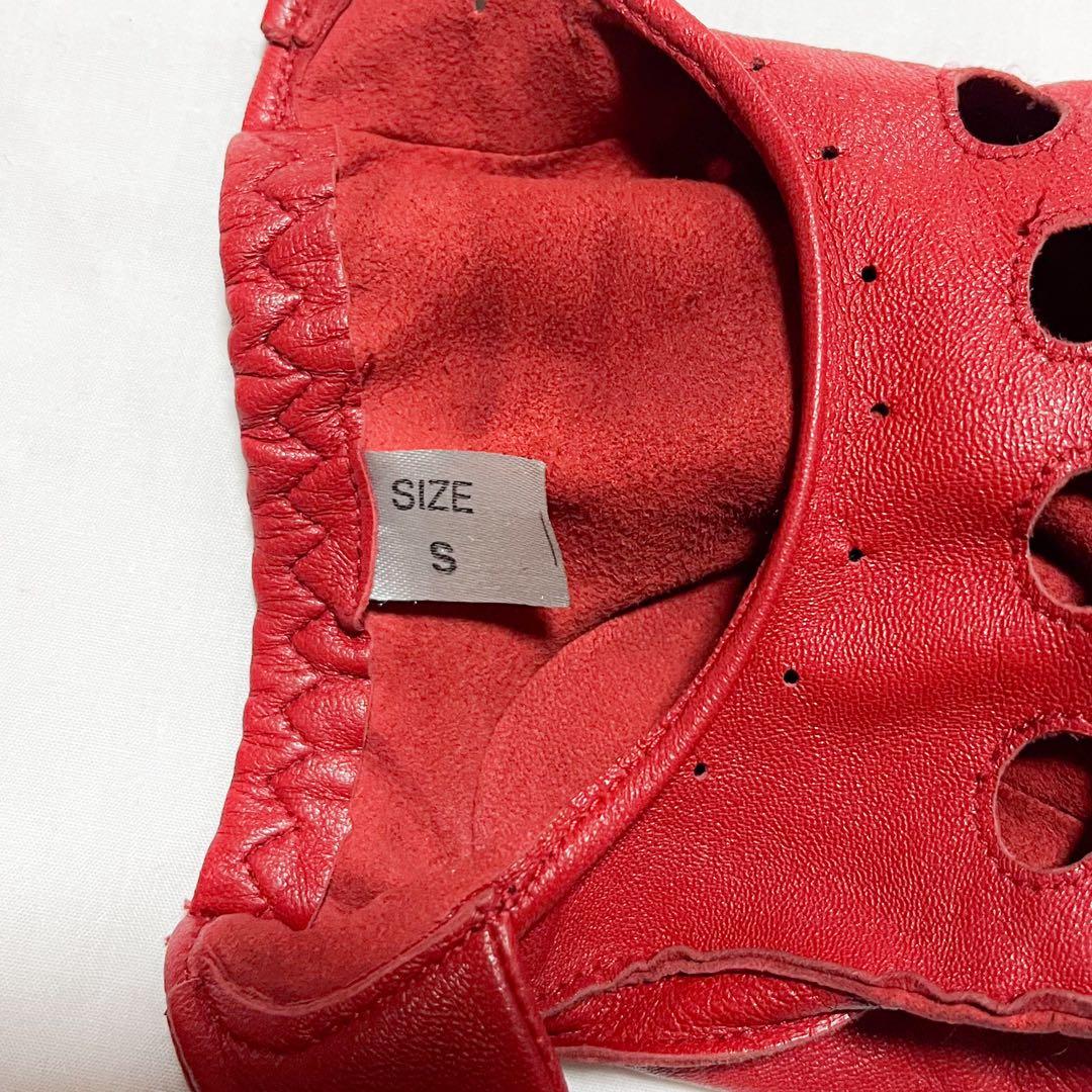 DENTS ドライビング フィンガーレス グローブ　Berry Sサイズ