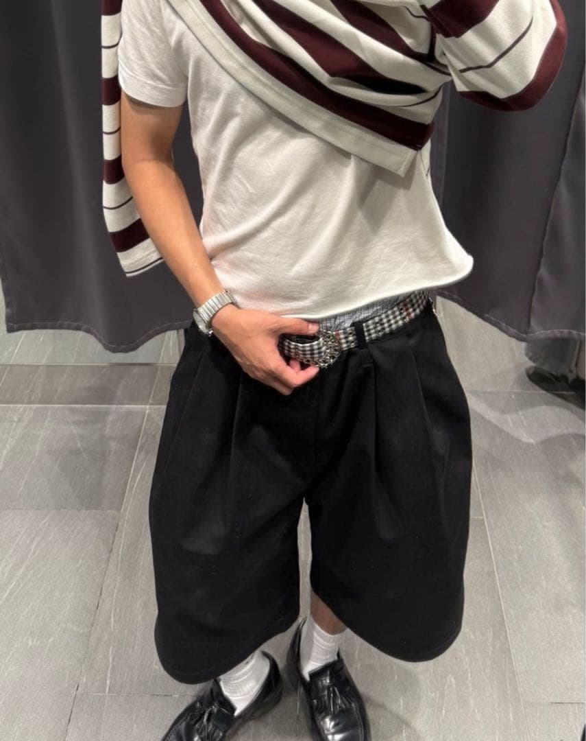 即完売‼️AFB FLANNEL CHECK BELT Msize