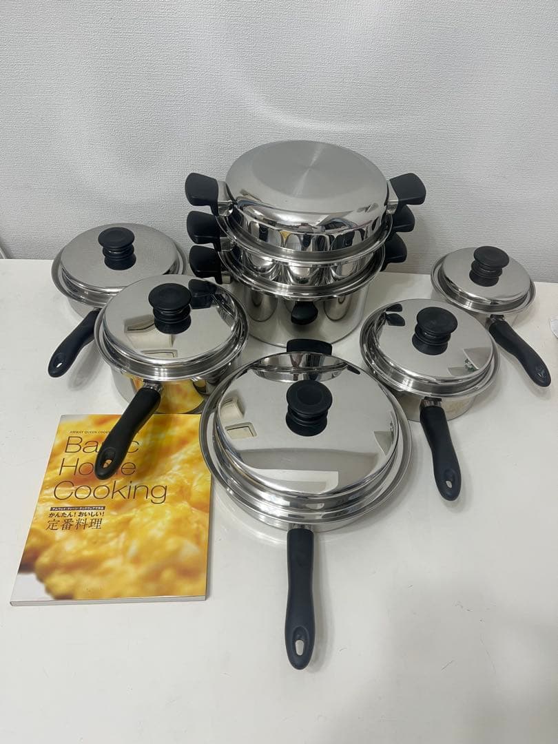 アムウェイ　クイーン21ピース鍋セット