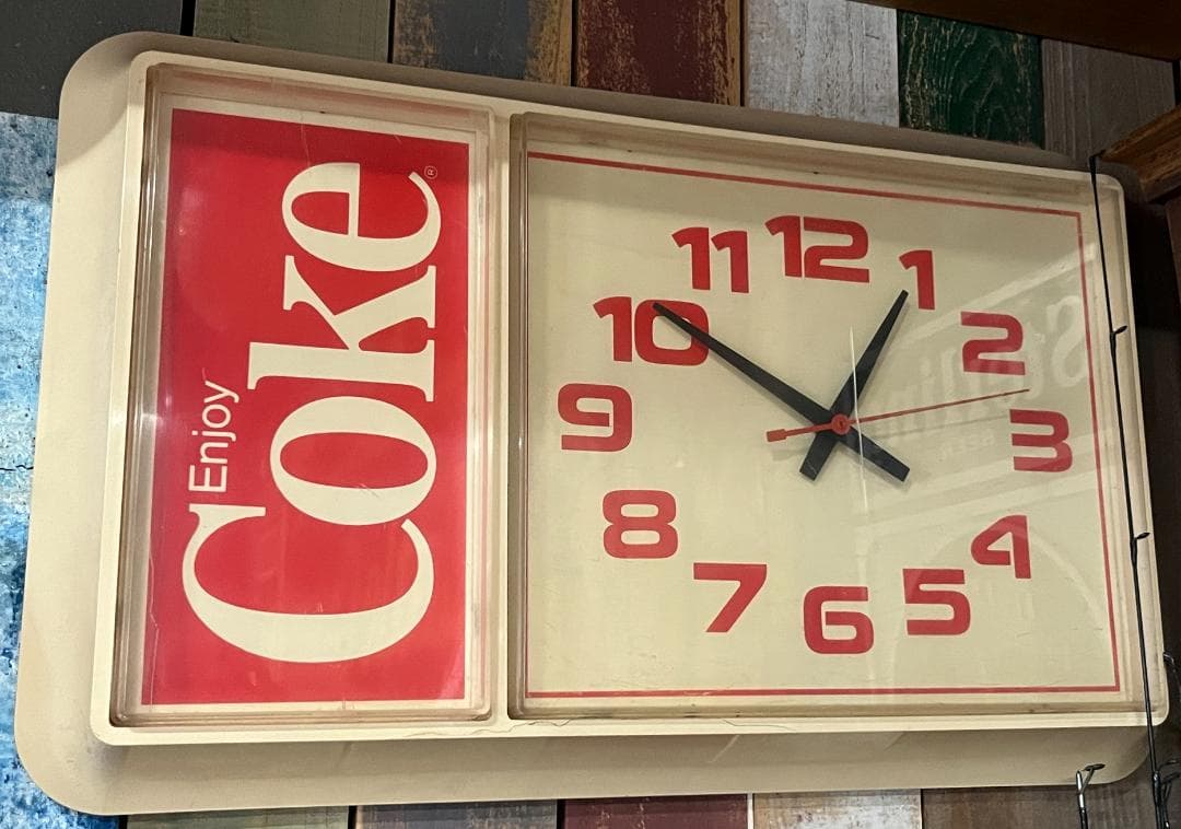 コカ・コーラ Coke ビンテージ 壁掛け時計