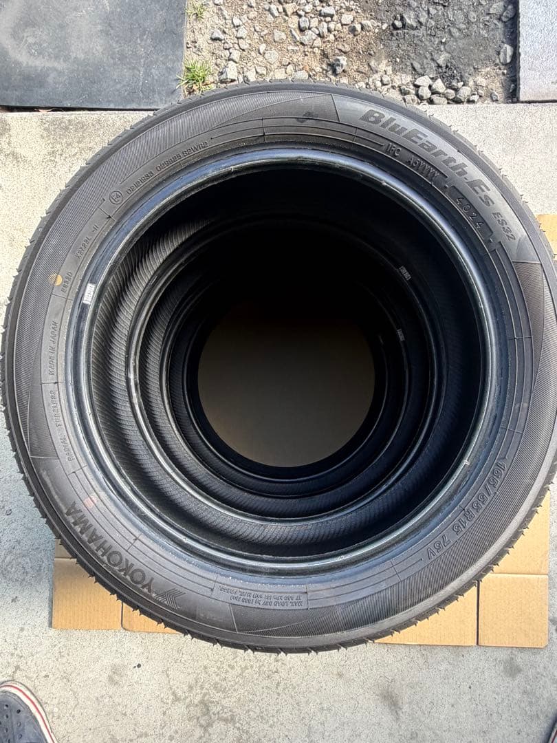 2024製Bluearth ES32 165/55R15 タイヤ 4本　新車外し