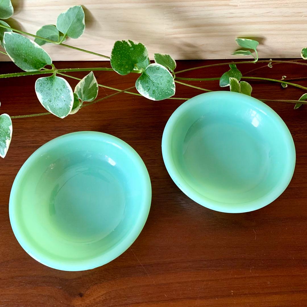 Fire King ファイヤーキング ジェダイ　フルーツボウル　２枚セット