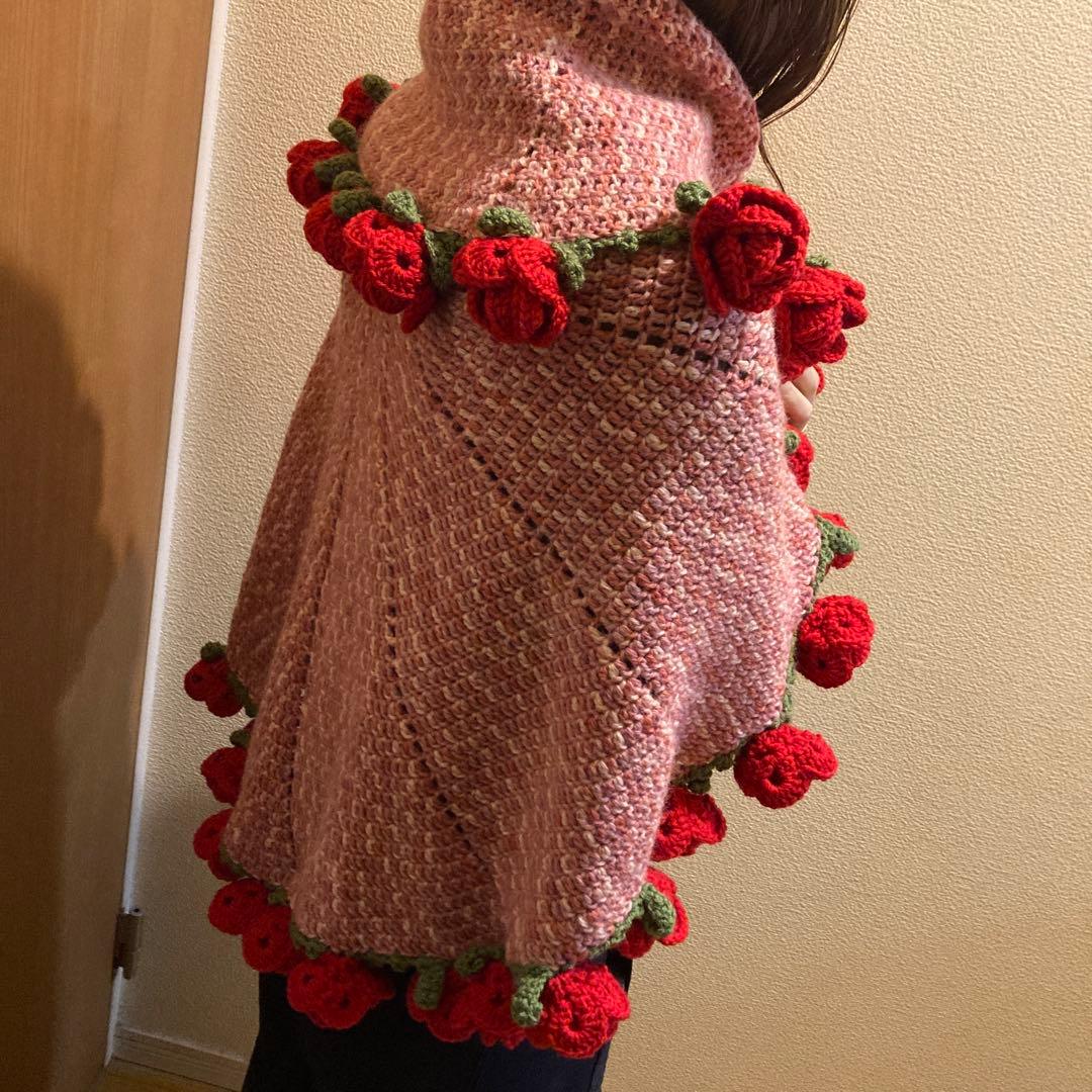 花束ブランケット♡大きめのローズ♡インテリア♡土日500円OFF