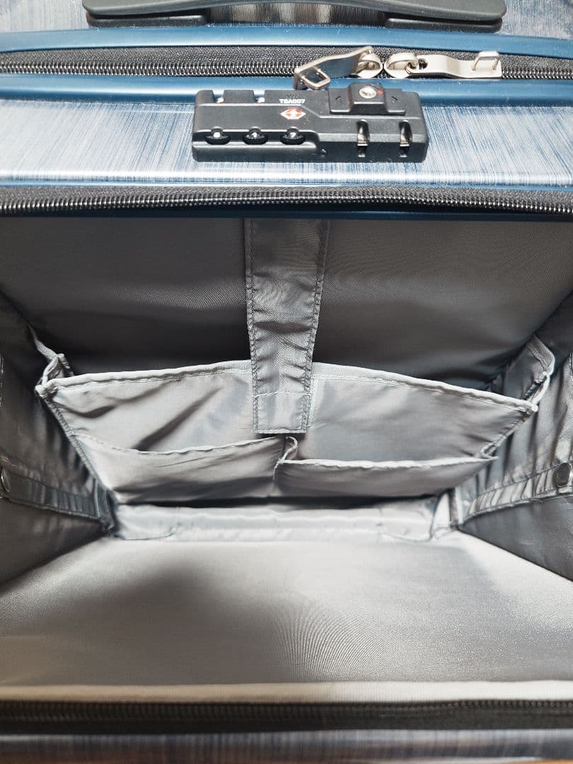 お買得！ ACE キャリーケース 青 TSAロック